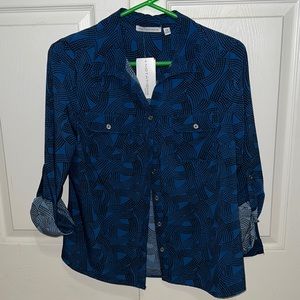 Button down Long Sleeve Top